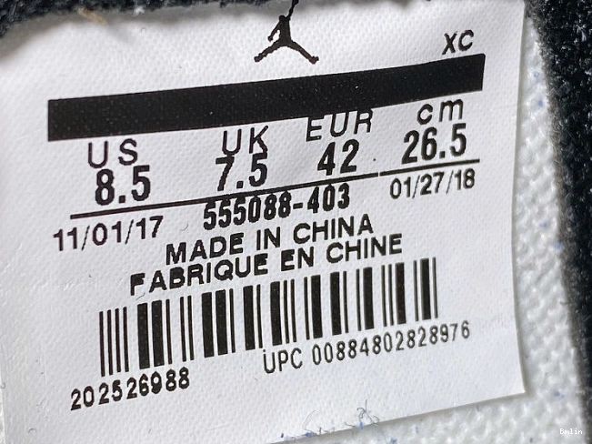 Bmlin shoes Game Jordan 555088-403 Royal Air OG 1 0731